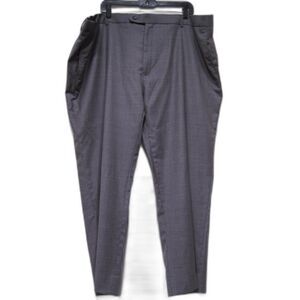 Linea Uomo Mens Gray Dress Pants Size 50W